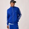 KNITTED TENNIS VISCOSE ZIP JACKET MAN KNITTED TENNIS VISCOSE ZIP JACKET MAN