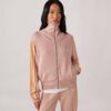 KNITTED TENNIS VISCOSE ZIP JACKET WOMAN