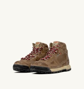 MALGA BOOTS IN LEATHER AND SUEDE COLOR CIGAR