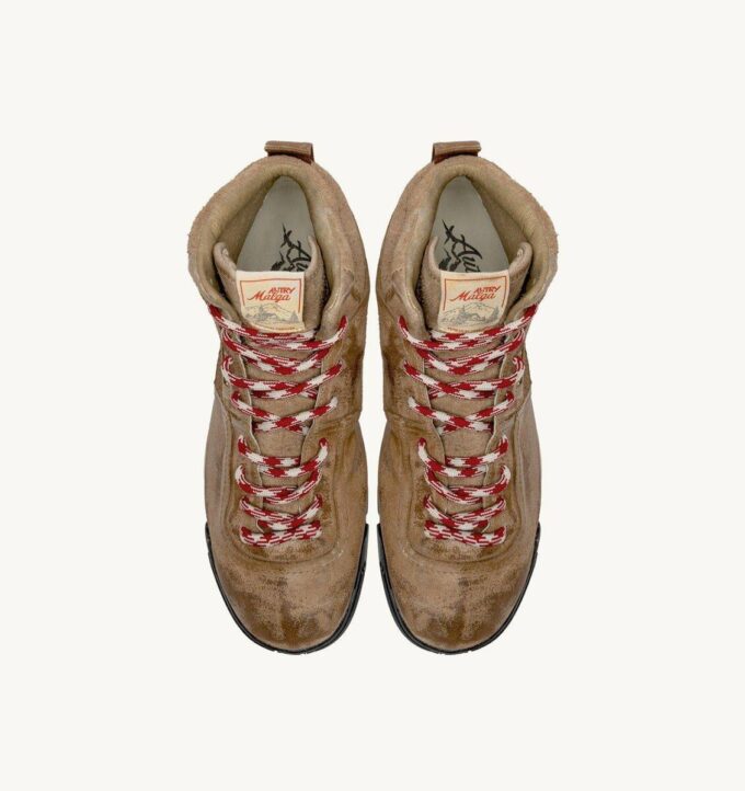 MALGA BOOTS IN LEATHER AND SUEDE COLOR CIGAR MALGA BOOTS IN LEATHER AND SUEDE COLOR CIGAR