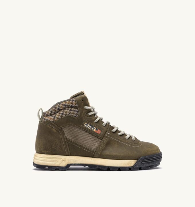 MALGA BOOTS IN NUBUCK LEATHER AND MESH COLOR HERB AND MOSSTONE MALGA BOOTS IN NUBUCK LEATHER AND MESH COLOR HERB AND MOSSTONE