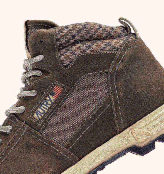 MALGA BOOTS IN NUBUCK LEATHER AND MESH COLOR HERB AND MOSSTONE MALGA BOOTS IN NUBUCK LEATHER AND MESH COLOR HERB AND MOSSTONE