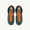 MALGA COURCHEVEL IN PINE AND ORANGE OCHRE SUEDE