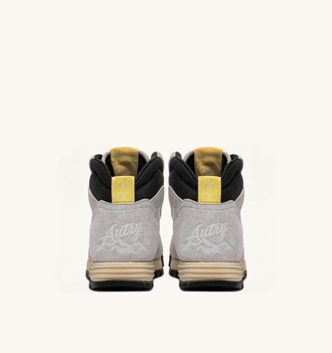 MALGA COURMAYEUR IN ICE AND LEMON DROP SUEDE