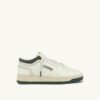 MED-WAY SNEAKERS IN LEATHER COLOR MARSHMALLOW AND MOUNTAIN MED-WAY SNEAKERS IN LEATHER COLOR MARSHMALLOW AND MOUNTAIN