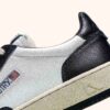 MEDALIST LOW BICOLOR SNEAKERS IN WHITE AND BLACK LEATHER MEDALIST LOW BICOLOR SNEAKERS IN WHITE AND BLACK LEATHER
