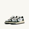 MEDALIST LOW BICOLOR SNEAKERS IN WHITE AND MOUNTAIN LEATHER MEDALIST LOW BICOLOR SNEAKERS IN WHITE AND MOUNTAIN LEATHER