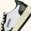 MEDALIST LOW BICOLOR SNEAKERS IN WHITE AND MOUNTAIN LEATHER MEDALIST LOW BICOLOR SNEAKERS IN WHITE AND MOUNTAIN LEATHER