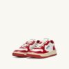 MEDALIST LOW BICOLOR SNEAKERS IN WHITE AND RED LEATHER MEDALIST LOW BICOLOR SNEAKERS IN WHITE AND RED LEATHER