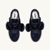 MEDALIST LOW BOW ‘VELVET’ SNEAKERS COLOR BLUE