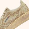 MEDALIST LOW ‘CRYSTAL’ MICRO RHINESTONES SNEAKERS BRONZE