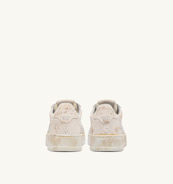 MEDALIST LOW ‘CRYSTAL’ MICRO RHINESTONES SNEAKERS WHITE MEDALIST LOW ‘CRYSTAL’ MICRO RHINESTONES SNEAKERS WHITE