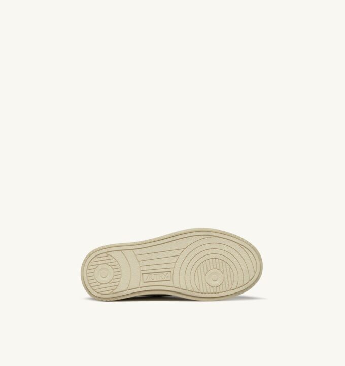 MEDALIST LOW KIDSTRIPES SNEAKERS BICOLOR IN LEATHER COLOR WHITE AND SILVER MEDALIST LOW KIDSTRIPES SNEAKERS BICOLOR IN LEATHER COLOR WHITE AND SILVER