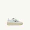 MEDALIST LOW KIDSTRIPES SNEAKERS IN LEATHER COLOR WHITE MEDALIST LOW KIDSTRIPES SNEAKERS IN LEATHER COLOR WHITE