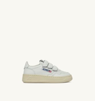 MEDALIST LOW KIDSTRIPES SNEAKERS IN LEATHER COLOR WHITE MEDALIST LOW KIDSTRIPES SNEAKERS IN LEATHER COLOR WHITE