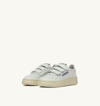MEDALIST LOW KIDSTRIPES SNEAKERS IN LEATHER COLOR WHITE MEDALIST LOW KIDSTRIPES SNEAKERS IN LEATHER COLOR WHITE