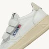 MEDALIST LOW KIDSTRIPES SNEAKERS IN LEATHER COLOR WHITE AND GLITTER MEDALIST LOW KIDSTRIPES SNEAKERS IN LEATHER COLOR WHITE AND GLITTER