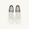 MEDALIST LOW ‘MAISON KITSUNÉ’ SNEAKERS IN WHITE AND BLUE LEATHER MEDALIST LOW ‘MAISON KITSUNÉ’ SNEAKERS IN WHITE AND BLUE LEATHER