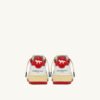 MEDALIST LOW ‘MAISON KITSUNÉ’ SNEAKERS IN WHITE AND CLAY RED LEATHER MEDALIST LOW ‘MAISON KITSUNÉ’ SNEAKERS IN WHITE AND CLAY RED LEATHER