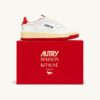 MEDALIST LOW ‘MAISON KITSUNÉ’ SNEAKERS IN WHITE AND CLAY RED LEATHER MEDALIST LOW ‘MAISON KITSUNÉ’ SNEAKERS IN WHITE AND CLAY RED LEATHER