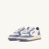 MEDALIST LOW SNEAKERS BICOLOR IN WHITE AND TEMPEST LEATHER MEDALIST LOW SNEAKERS BICOLOR IN WHITE AND TEMPEST LEATHER