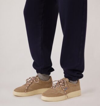 MEDALIST LOW SNEAKERS IN BEIGE PONY HAIR EFFECT