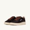 MEDALIST LOW SNEAKERS IN CHOCOLATE BROWN PONY HAIR EFFECT