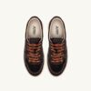 MEDALIST LOW SNEAKERS IN CHOCOLATE BROWN PONY HAIR EFFECT