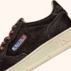MEDALIST LOW SNEAKERS IN CHOCOLATE BROWN PONY HAIR EFFECT