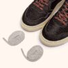 MEDALIST LOW SNEAKERS IN CHOCOLATE BROWN PONY HAIR EFFECT