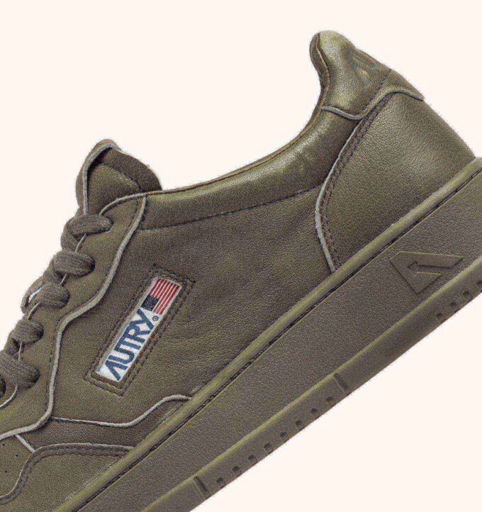 BASKETS MEDALIST LOW EN NAPPA COVERT GREEN