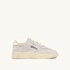 MEDALIST LOW SNEAKERS IN MARBLE AND OFF WHITE SUEDE
