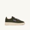 MEDALIST LOW SNEAKERS IN MILITARY GREEN PONY HAIR EFFECT MEDALIST LOW SNEAKERS IN MILITARY GREEN PONY HAIR EFFECT
