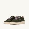 MEDALIST LOW SNEAKERS IN MILITARY GREEN PONY HAIR EFFECT MEDALIST LOW SNEAKERS IN MILITARY GREEN PONY HAIR EFFECT