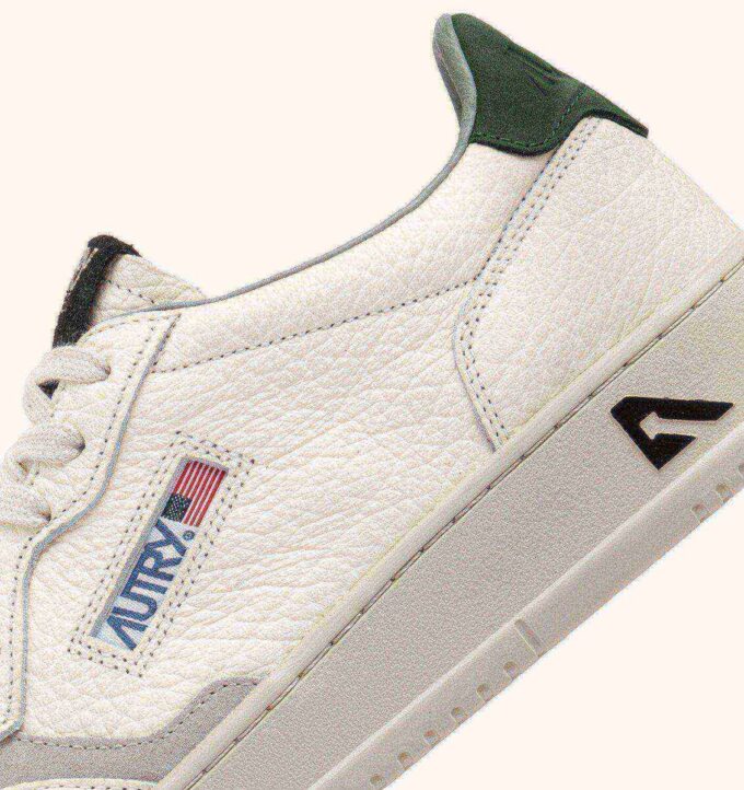 MEDALIST LOW SNEAKERS IN MOUNTAIN AND LOFT LEATHER