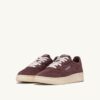 MEDALIST LOW SNEAKERS IN SUEDE COLOR CHIANTI