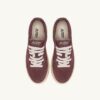MEDALIST LOW SNEAKERS IN SUEDE COLOR CHIANTI