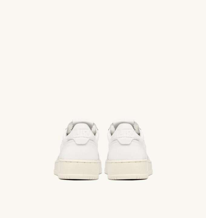 MEDALIST LOW SNEAKERS IN SUPER-SOFT WHITE NAPPA