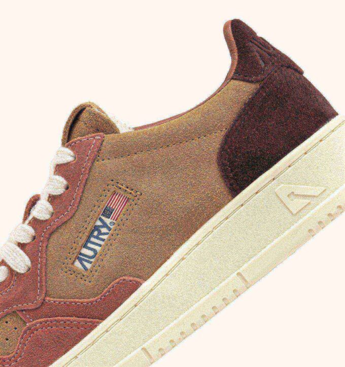 MEDALIST LOW SNEAKERS IN TRICOLOR BONITO STREET AND WINE SUEDE MEDALIST LOW SNEAKERS IN TRICOLOR BONITO STREET AND WINE SUEDE