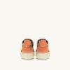 MEDALIST LOW SNEAKERS IN TRICOLOR BROWN FANTA AND MOKA SUEDE