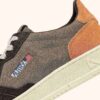MEDALIST LOW SNEAKERS IN TRICOLOR BROWN FANTA AND MOKA SUEDE