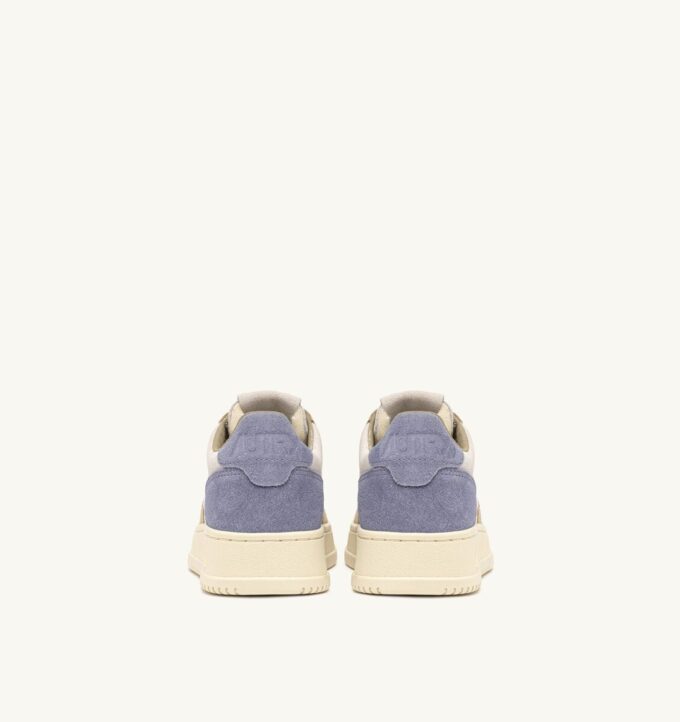 MEDALIST LOW SNEAKERS IN TRICOLOR LIGHT BLUE CLAUDIA AND SPONGE SUEDE