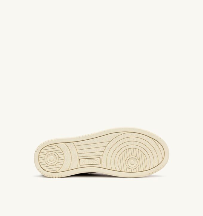 MEDALIST LOW SNEAKERS IN TRICOLOR ROSEMARY AND ATLANTIC SUEDE