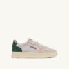 MEDALIST LOW SNEAKERS IN TRICOLOR SAND AND GREEN SUEDE MEDALIST LOW SNEAKERS IN TRICOLOR SAND AND GREEN SUEDE