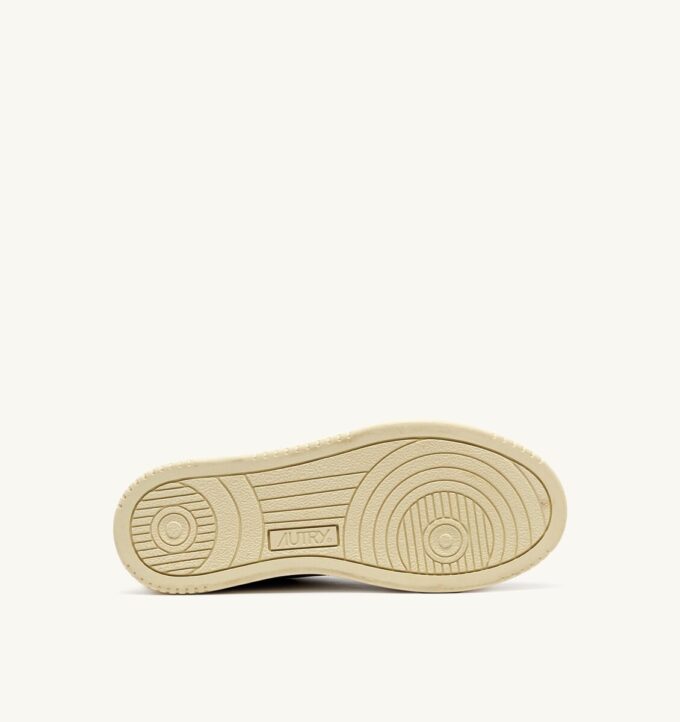 MEDALIST LOW SNEAKERS IN WHITE AND BLACK LEATHER AND BEIGE SUEDE MEDALIST LOW SNEAKERS IN WHITE AND BLACK LEATHER AND BEIGE SUEDE