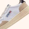 MEDALIST LOW SNEAKERS IN WHITE AND BLACK LEATHER AND BEIGE SUEDE MEDALIST LOW SNEAKERS IN WHITE AND BLACK LEATHER AND BEIGE SUEDE