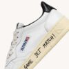 MEDALIST LOW SNEAKERS IN WHITE AND BLACK LEATHER WITH LETTERING MEDALIST LOW SNEAKERS IN WHITE AND BLACK LEATHER WITH LETTERING