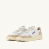MEDALIST LOW SNEAKERS IN WHITE AND GOLD LEATHER MEDALIST LOW SNEAKERS IN WHITE AND GOLD LEATHER