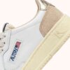 MEDALIST LOW SNEAKERS IN WHITE AND GOLD LEATHER MEDALIST LOW SNEAKERS IN WHITE AND GOLD LEATHER