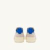 MEDALIST LOW SNEAKERS IN WHITE AND PALACE BLUE LEATHER AND SUEDE WITH LETTERING MEDALIST LOW SNEAKERS IN WHITE AND PALACE BLUE LEATHER AND SUEDE WITH LETTERING